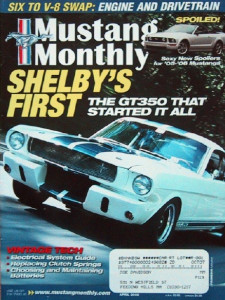 MUSTANG MONTHLY 2006 APR - V-6 HOP-UPS, 1st GT350*